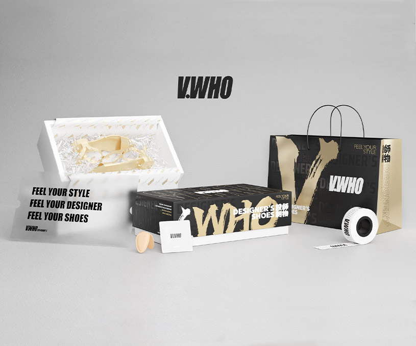 V-WHO女鞋包装策划设计
